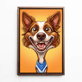 hundeportrait-leinwand-schattenfugenrahmen